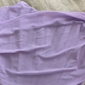 Lilac corset bustier